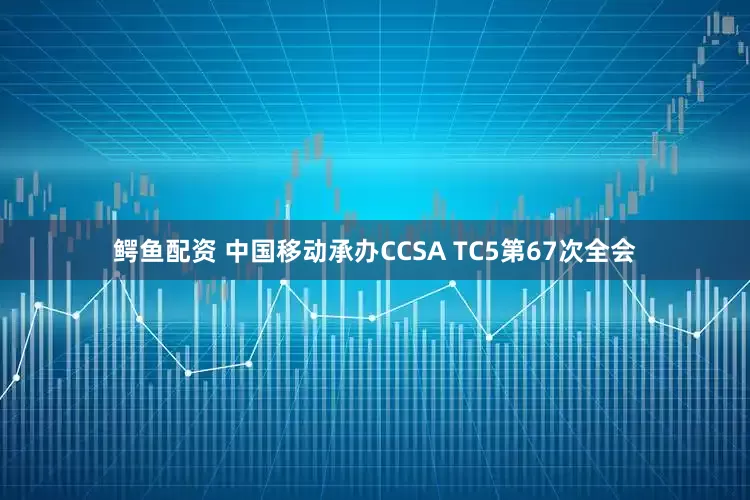 鳄鱼配资 中国移动承办CCSA TC5第67次全会
