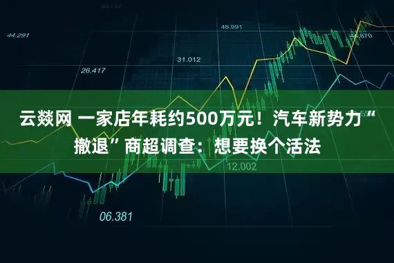 云燚网 一家店年耗约500万元！汽车新势力“撤退”商超调查：想要换个活法